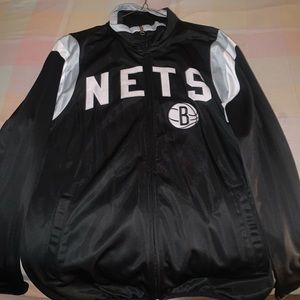 Brooklyn Nets zip up sweter
